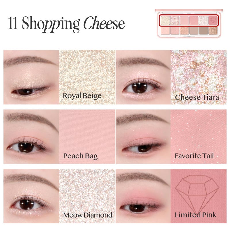 CLIO PROFESSIONAL CLIO PRO EYE PALETTE AIR (11 SHOPPING CHEESE) - Image 5