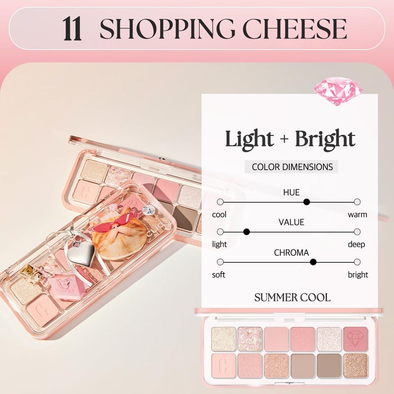 CLIO PROFESSIONAL CLIO PRO EYE PALETTE AIR (11 SHOPPING CHEESE) - Image 3