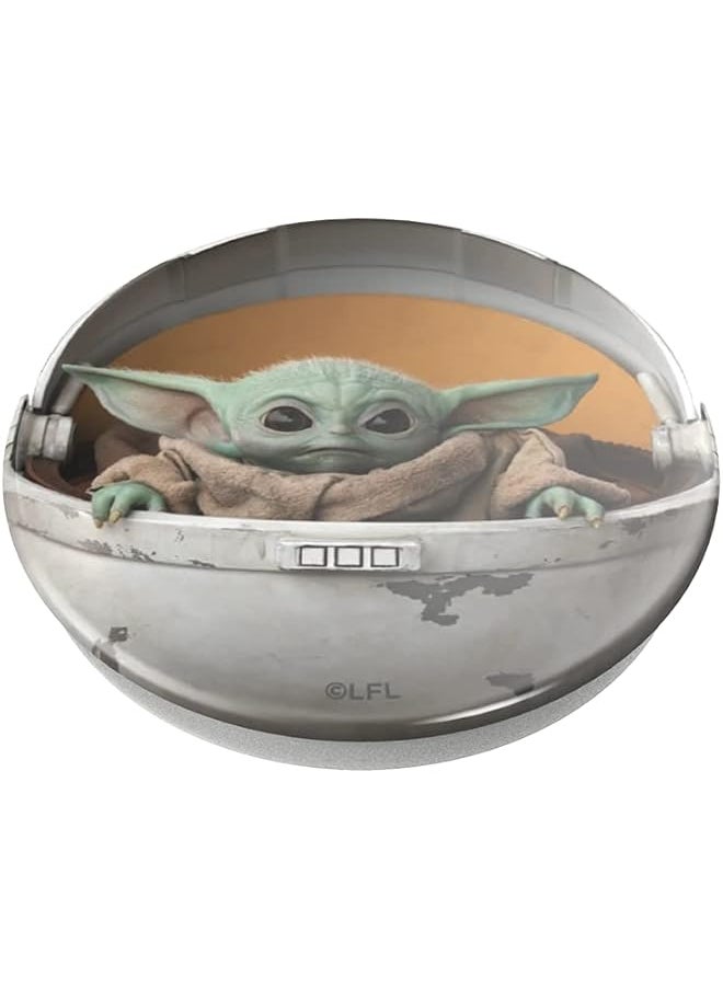 بوب سوكيتس حامل Popgrip المتوسع مع مقبض علوي قابل للتبديل للهواتف والأجهزة اللوحية The Child Pod Baby Yoda  - Image 3