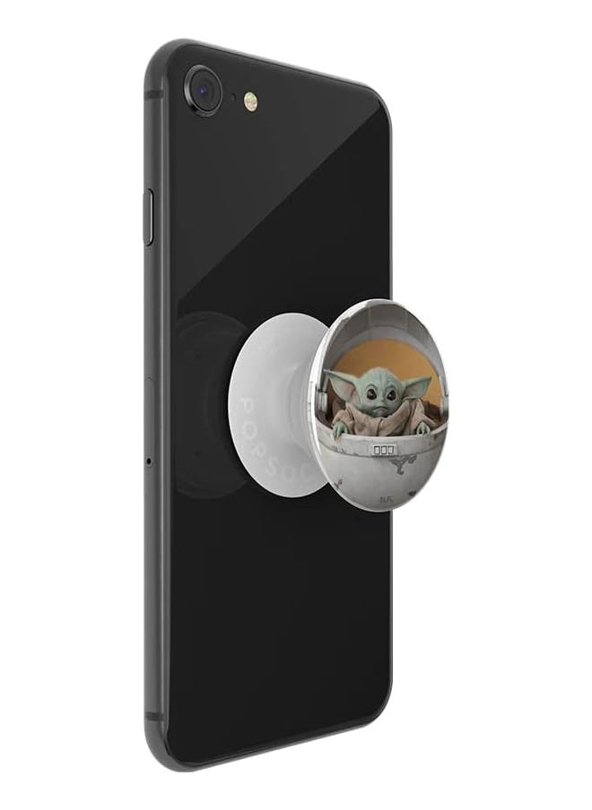 بوب سوكيتس حامل Popgrip المتوسع مع مقبض علوي قابل للتبديل للهواتف والأجهزة اللوحية The Child Pod Baby Yoda  - Image 5