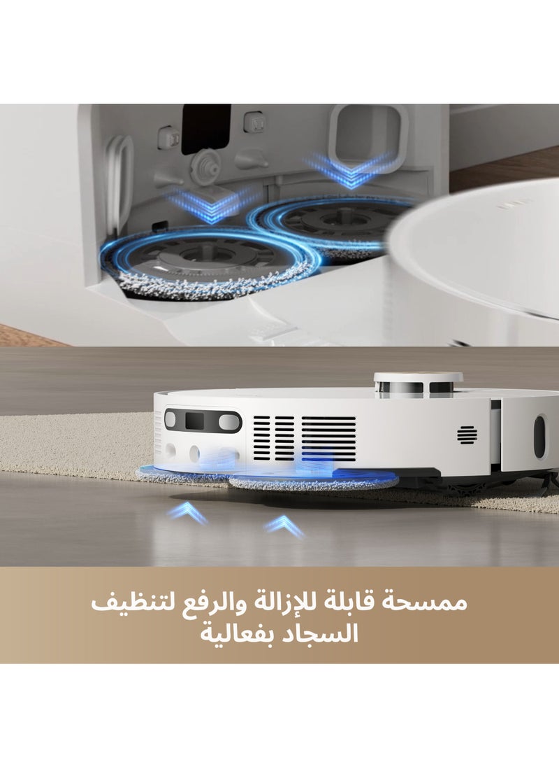 Dreame - Dreame X40 Ultra Complete Robot Vacuum Cleaner, 12000 Pa Robotic Vacuum with Removable and Lift Mop, Extensive Cleaning with Side Brushes, MopExtend technology, Self-Cleaning Mop in 70° Hot Water - Image 1