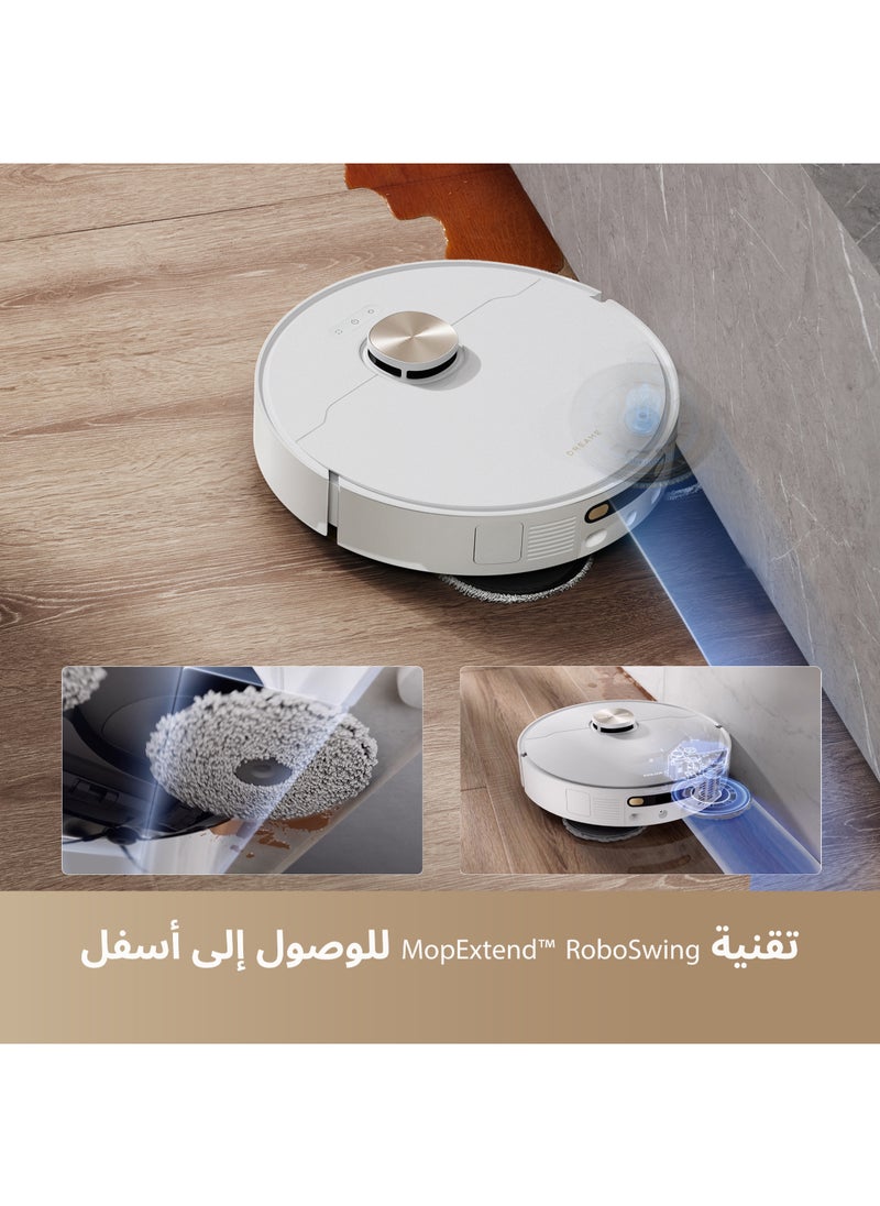 Dreame - Dreame X40 Ultra Complete Robot Vacuum Cleaner, 12000 Pa Robotic Vacuum with Removable and Lift Mop, Extensive Cleaning with Side Brushes, MopExtend technology, Self-Cleaning Mop in 70° Hot Water - Image 1