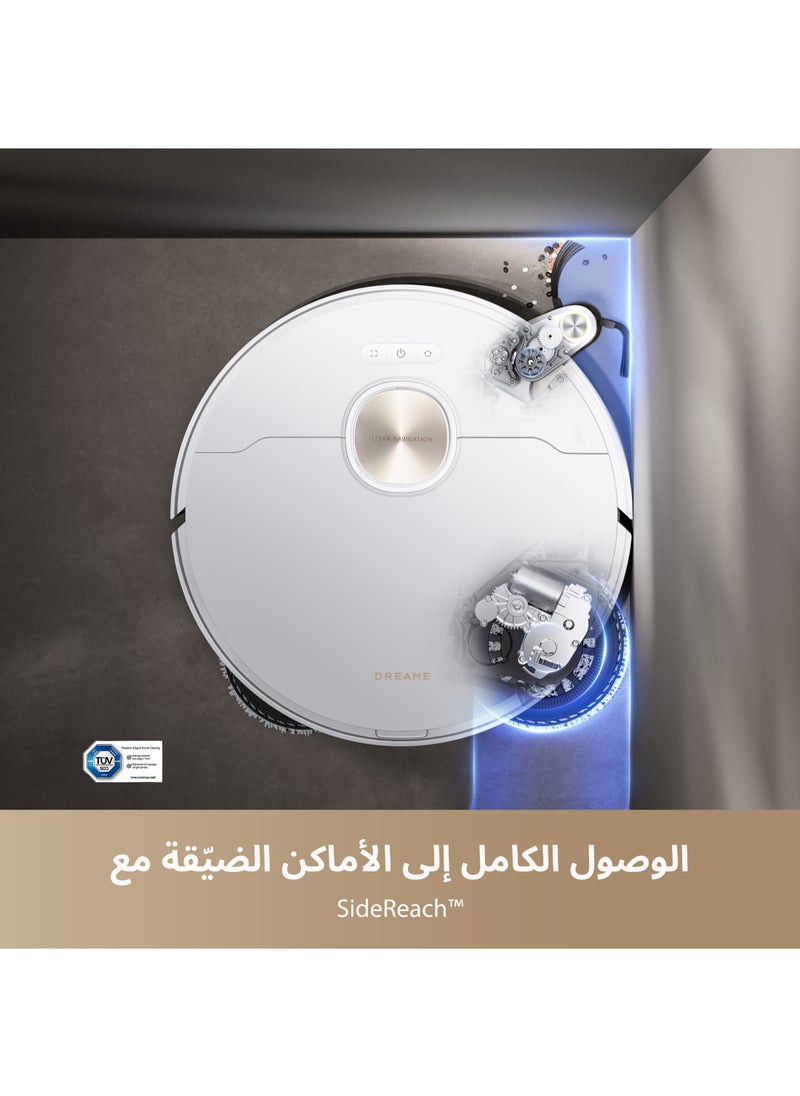 Dreame - Dreame X40 Ultra Complete Robot Vacuum Cleaner, 12000 Pa Robotic Vacuum with Removable and Lift Mop, Extensive Cleaning with Side Brushes, MopExtend technology, Self-Cleaning Mop in 70° Hot Water - Image 1