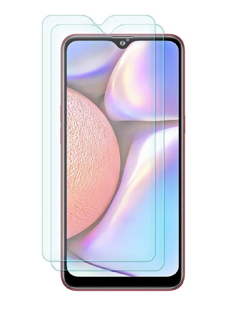 Super 2 Pieces Tempered Glass Screen Protector Clear Designed For Samsung Galaxy A10s Full Screen Coverage And Bubble Free - Image 1