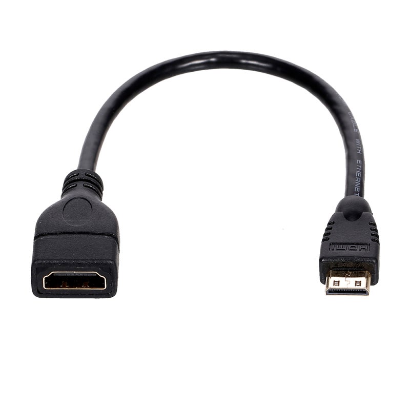 Mini Hd to Hd Cable: 1080P Resolution, Plug And Play, Portable Short-Line Design - Stable Signal Transmission, Gold-Plated Interface For Home Entertainment, Office Presentation - Image 5