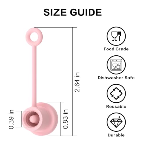 Alwenid 3PCS Straw Cover Cap for Stanley, Simple Modern, Yeti, Owala, Hydro Flask, Reduce, and All Brands 6 to 10mm Tumbler Straw, Dishwasher Safe, BPA Free and Dust Proof - Image 5