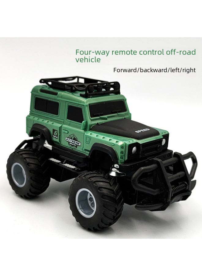 Generic Four-way Remote Control Car Off-road Wireless Toy High-speed Car Rc Vehicle Distributor-Color:Jeep [yellow]]  - Image 4