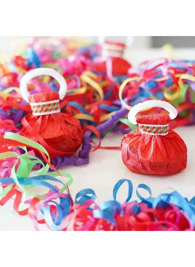 Ocean - 5 Pcs Colorful Hand Throw Confetti Poppers (Multi-Color), Easy To Clean, Can Create A Romantic And Happy Atmosphere, Suitable For Wedding Birthday Party Celebrations - Image 1