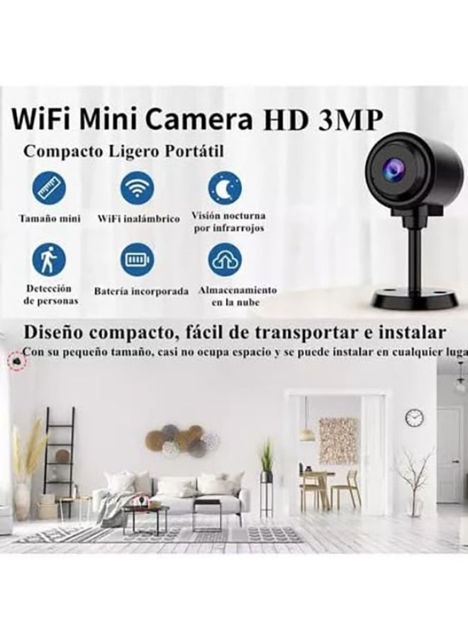 Wifi Spy Camera 1080p Hd Full 3mp Security Cameras