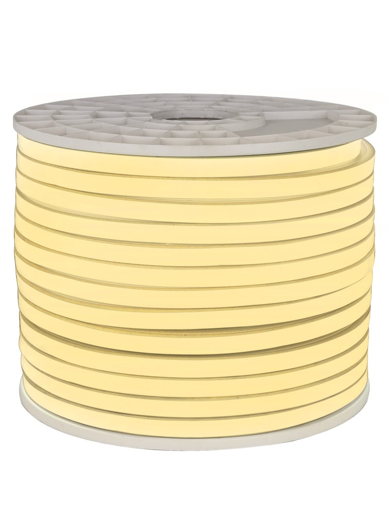 TOEFL Concealed Lighting – Gypsum Board Strip Light – Yellow Light – 144 LEDs per Meter – Outdoor Waterproof – Weather-Resistant – 16×16 mm – 50-Meter Roll – TOEFL - Image 1