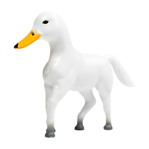 Randimals Huck Mini Randimal Animal Figures Horse Duck Hybrid Realistic Toys Unique Safari Farm Animal Mix Small Figurines for Kids Kidults - Image 1