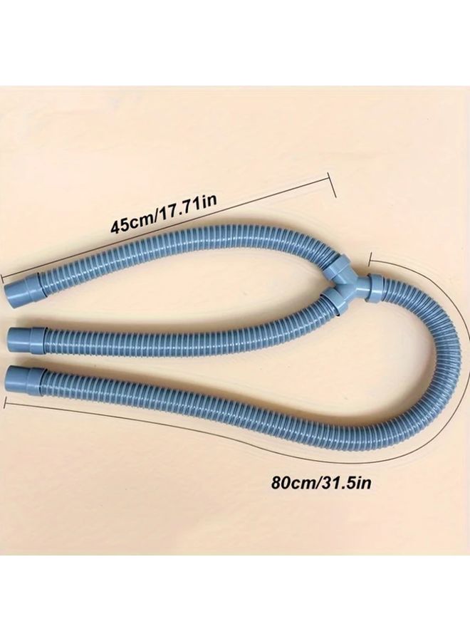 30mm RV Sewer Drain Pipe With Tee Connection For Sewage Discharge 1pc - Image 2