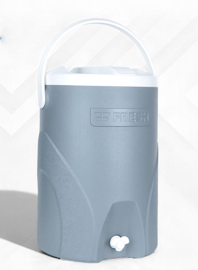 فريش مبرد مياه بمقبض 22 لتر رمادي/أبيض - Image 1