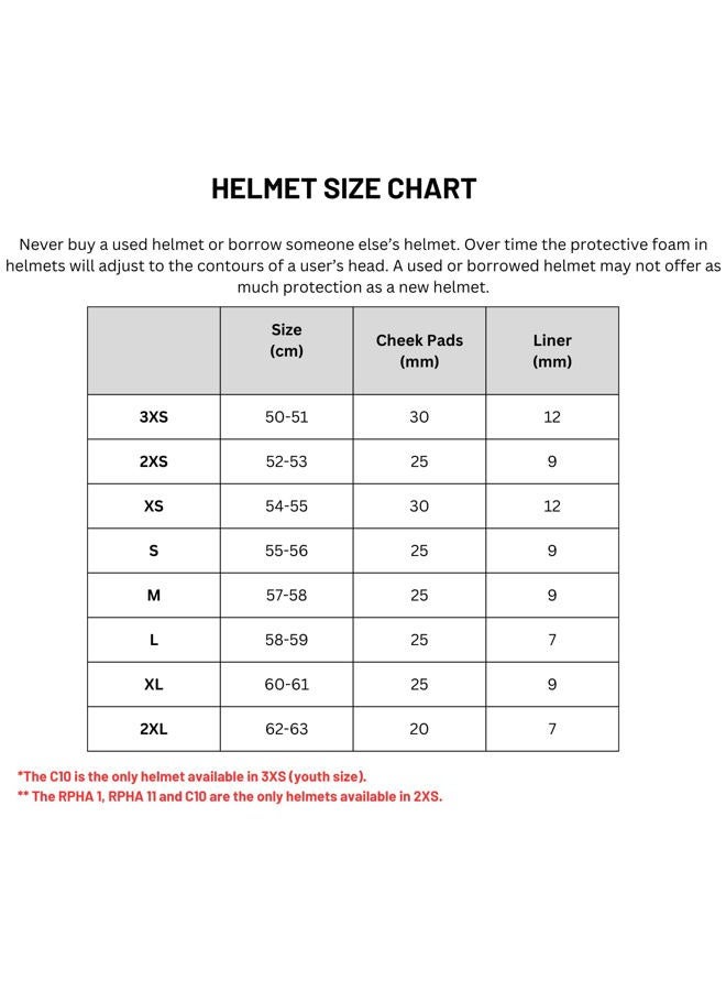 HJC Helmets C10 Men's Street Motorcycle - Black / Medium - Image 2