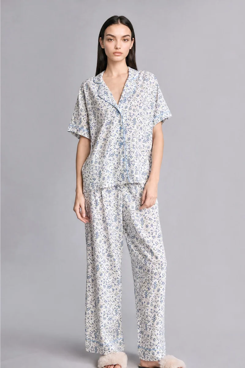 Regular Fit Short-Sleeve 2 Piece Set