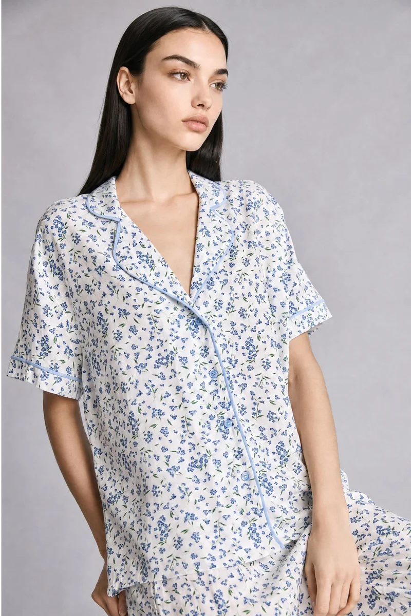 Defacto  Regular Fit Short-Sleeve 2 Piece Set for Women | Best Price UAE