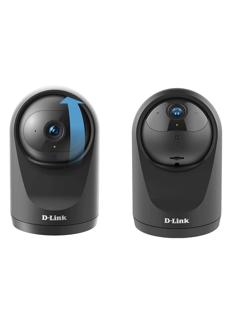 D-Link D-Link Compact Full HD Pan & Tilt Wi-Fi Camera, Auto Motion Tracking, Night Vision, Works with Alexa & Google Assistant - Black (DCS-6500LH)  - Image 4