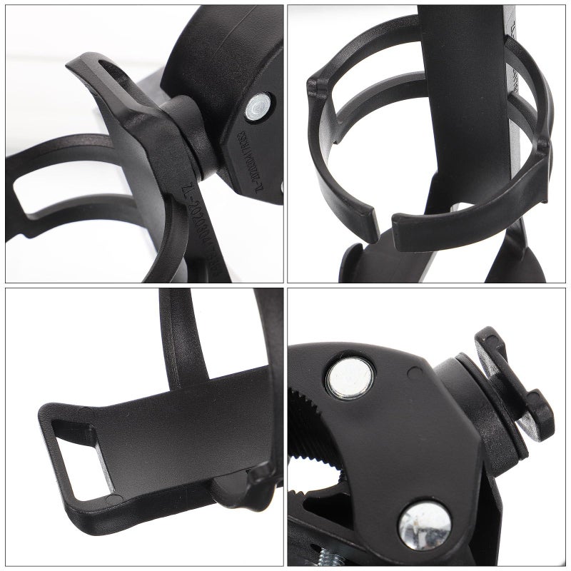 Compact Cup Holder for Wheelchair Bicycle Stroller Mobility Aid Beverage Rack - Image 4