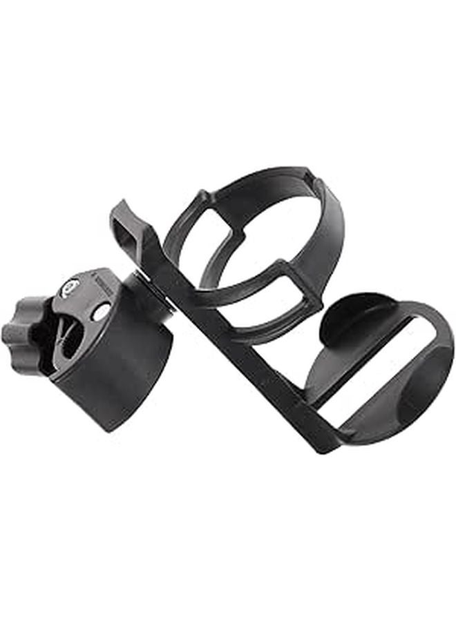 Compact Cup Holder for Wheelchair Bicycle Stroller Mobility Aid Beverage Rack - Image 1