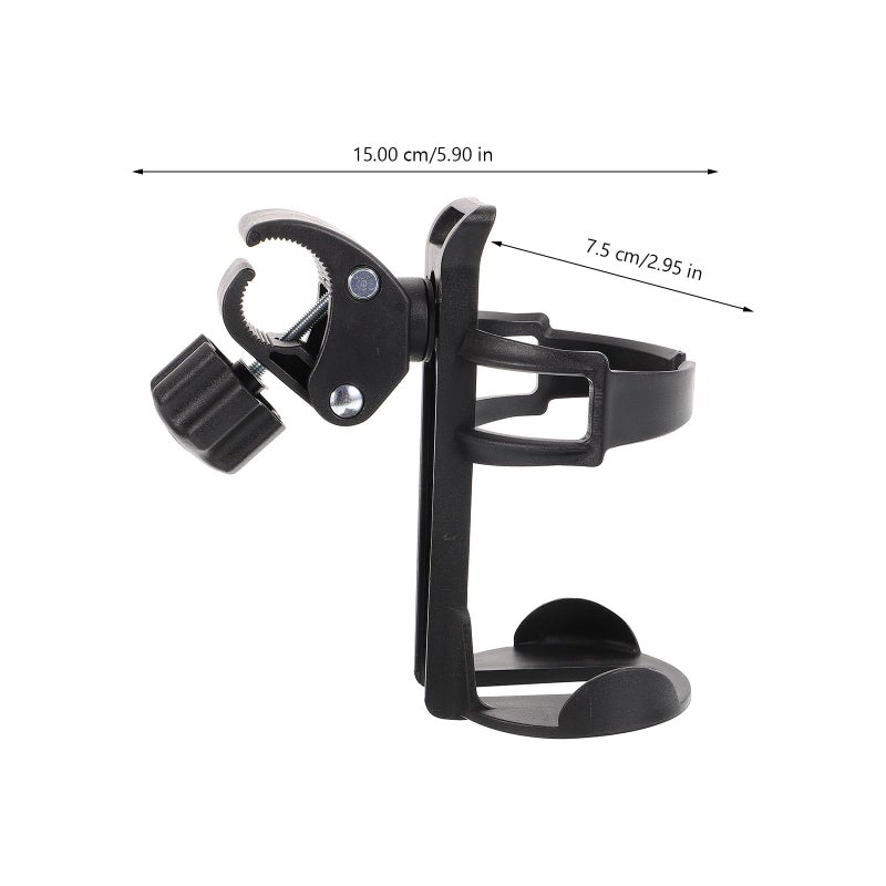 Compact Cup Holder for Wheelchair Bicycle Stroller Mobility Aid Beverage Rack - Image 3
