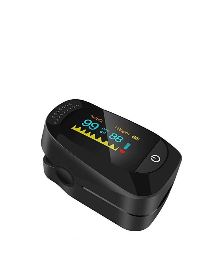YUNSYE - YUNSYE OLED Finger Pulse Oximeter, O2 Meter, black - Image 1