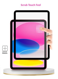 Wtech Apple iPad 10 2022 10th Generation 10.9 Inch Nano Ceramic Ultra HD Anti Glair Screen Protector (TSCNMN)  - Image 3