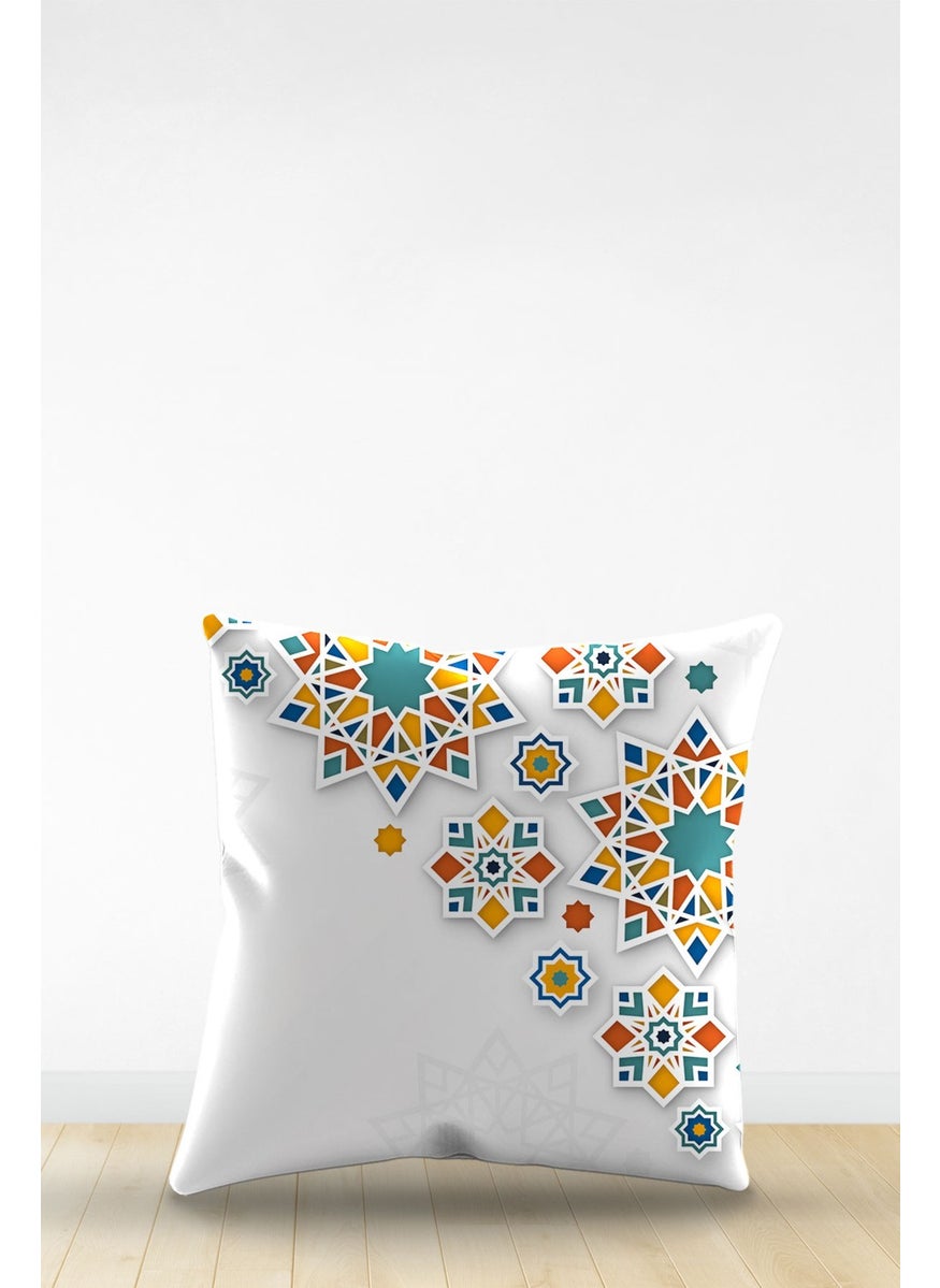 Artavessa Double Sided Digital Printed Decorative Faux Leather Ramadan (Ramadan) Themed Throw Pillow Cover  - Image 1