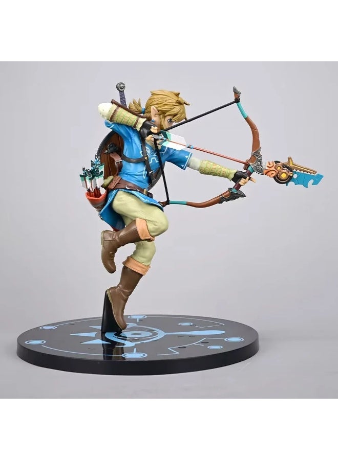 general The Legend of Zelda: Breath of the Wild Link Desktop Decoration Character Model Collection Decoration Toys Gifts for Family and Friends - Image 3