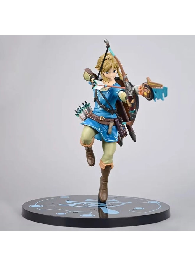 general The Legend of Zelda: Breath of the Wild Link Desktop Decoration Character Model Collection Decoration Toys Gifts for Family and Friends - Image 2