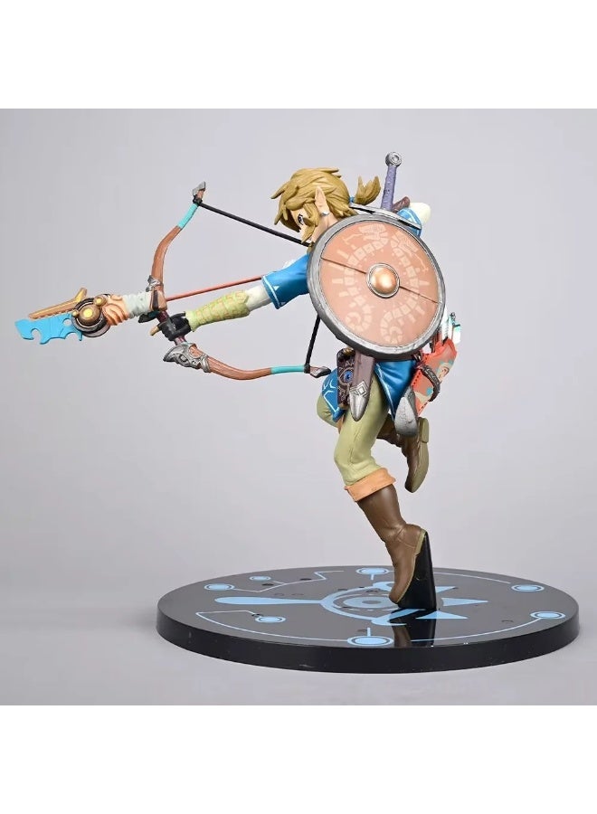 general The Legend of Zelda: Breath of the Wild Link Desktop Decoration Character Model Collection Decoration Toys Gifts for Family and Friends - Image 4