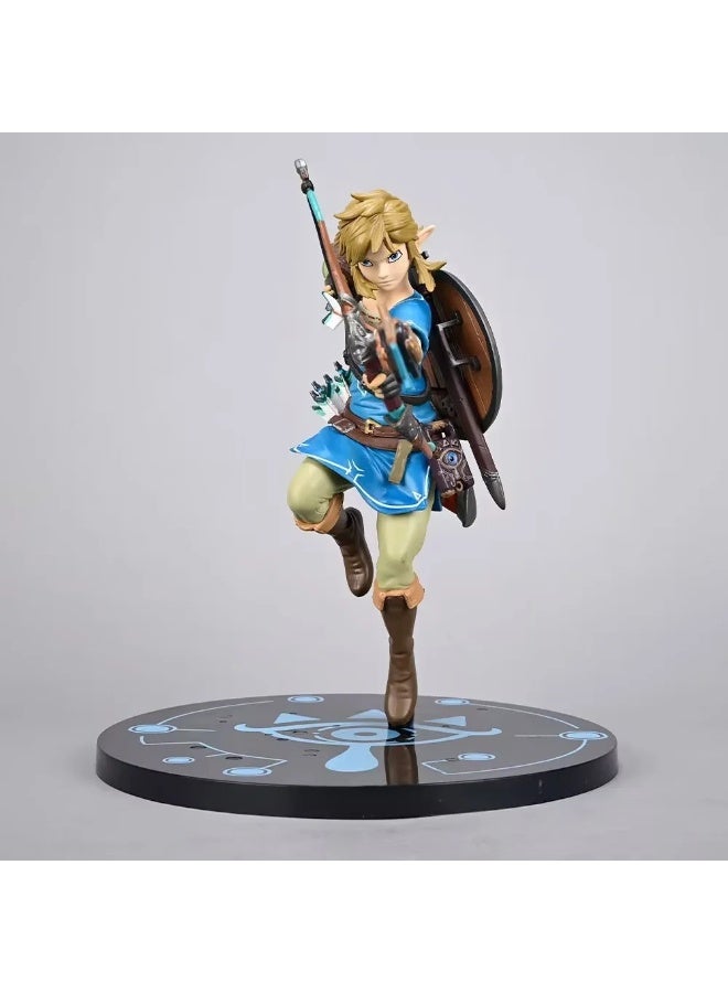 general The Legend of Zelda: Breath of the Wild Link Desktop Decoration Character Model Collection Decoration Toys Gifts for Family and Friends - Image 1