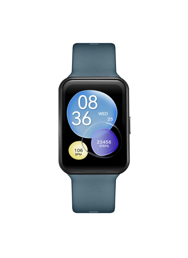 KENNETH SCOTT Kenneth Scott KBLZ-XSBBX Unisex Smart Display Watch & Silicone Strap Black