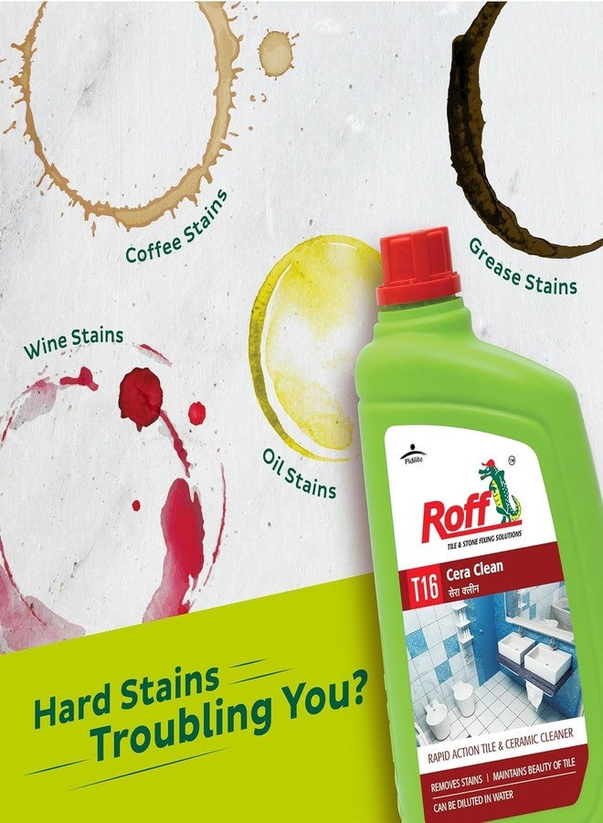 Roff Northwoods-1Ltr Roff Cera Clean Tile Cleaner,1000ml Floor and Ceramic Cleaner, Pidilite Multi-surface Floor and Tile Cleaner -(Roff 32630),Roff T16-7 - Image 3