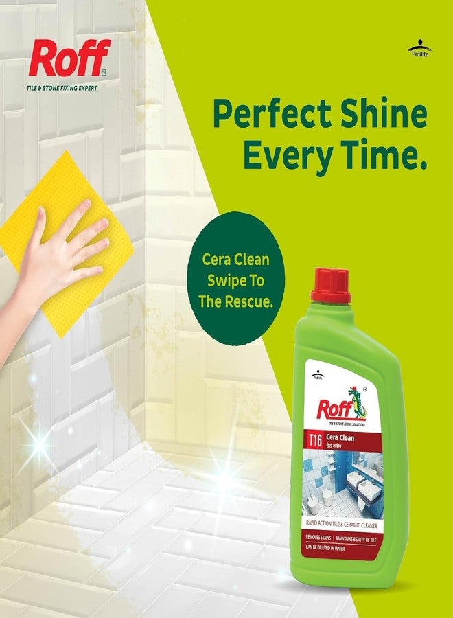 Roff Northwoods-1Ltr Roff Cera Clean Tile Cleaner,1000ml Floor and Ceramic Cleaner, Pidilite Multi-surface Floor and Tile Cleaner -(Roff 32630),Roff T16-7 - Image 5