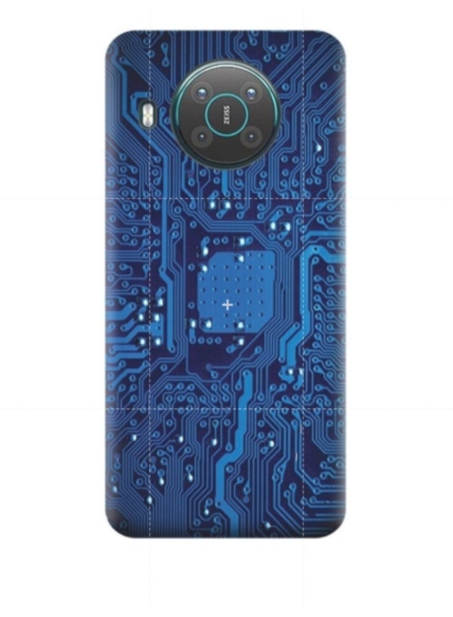 إيه إم سي ديزاين غطاء حماية بطبعة هاتف نوكيا X10