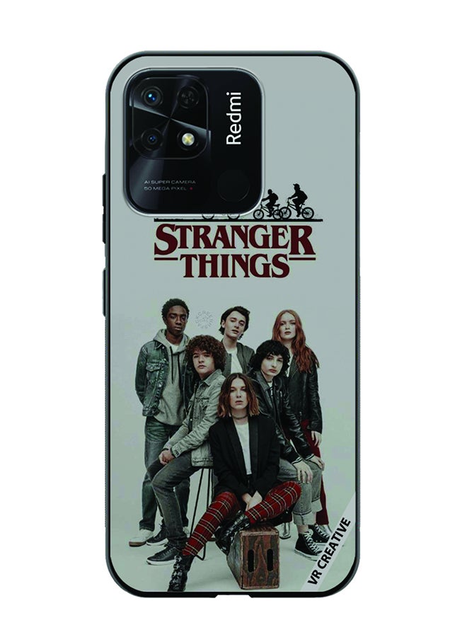 VR CREATIVE Protective Case Cover For Xiaomi Redmi 10C Strangers Thing Design Multicolour - Image 1