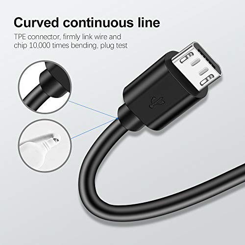 CP Garmin Edge 520/820 Charging Cable & Charger for Edge 1000/1030/130/520 Plus/530/830, Explore 1000/820, Fleet 590/660/670/770/780/790 GPS Cycling Bike Computer - Image 3