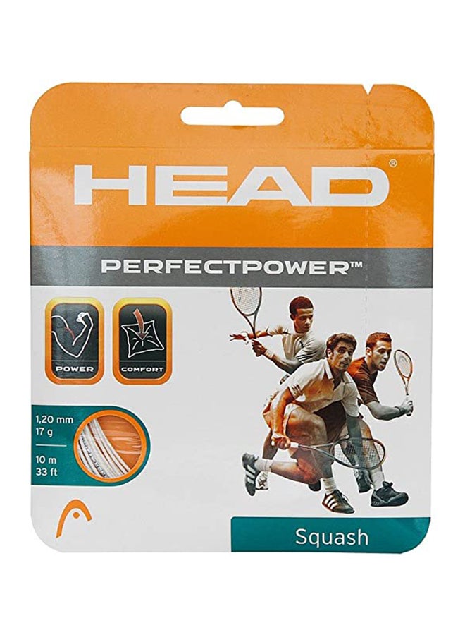 Perfect Power Squash String | For Single Racket