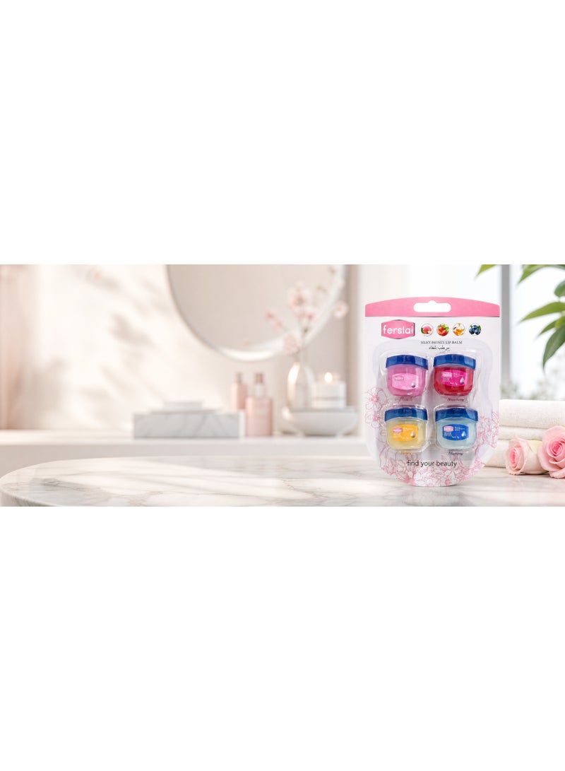 Ferslai Silky Honey Lip Balm Set – 4 Flavors - Image 5