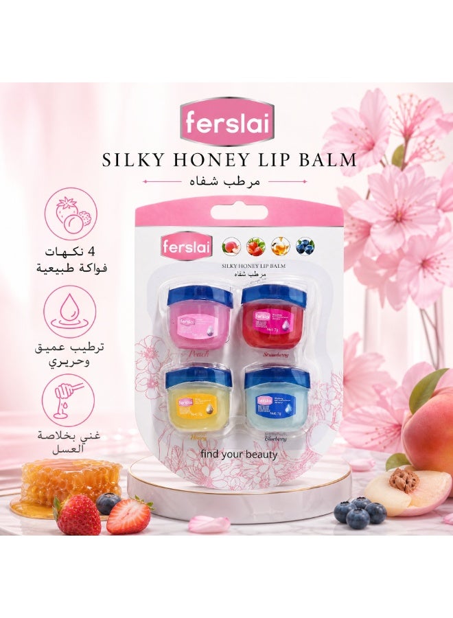 Ferslai Silky Honey Lip Balm Set – 4 Flavors - Image 4