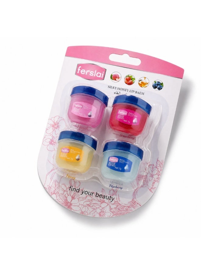 Ferslai Silky Honey Lip Balm Set – 4 Flavors - Image 2