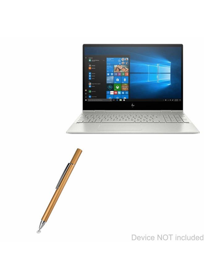 BoxWave لابتوب HP Envy x360 القابل للتحويل 2 في 1 (15.6") قلم ستايلس [ActiveStudio Active Stylus] قلم إلكتروني مع طرف فائق الدقة لابتوب HP Envy x360 القابل للتحويل 2 في 1 (15.6") - أسود داكن - Image 1