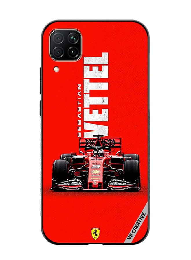 VR CREATIVE Protective Case Cover For Huawei Nova 7i/P40 Lite F1 Racing Car Design Multicolour - Image 1