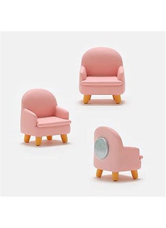 Generic 3D Cute Sofa Fridge Magnet - Magnetic Sticker 3D Design Fine Workmanship Solid Simulation Sofa Fridge Magnet for Refrigerators （Pink）  - Image 4