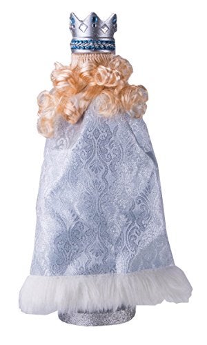 Clever Creations Snow Queen 14 Inch Traditional Wooden Nutcracker Festive Christmas Dcor for Shelves and Tables - Image 3