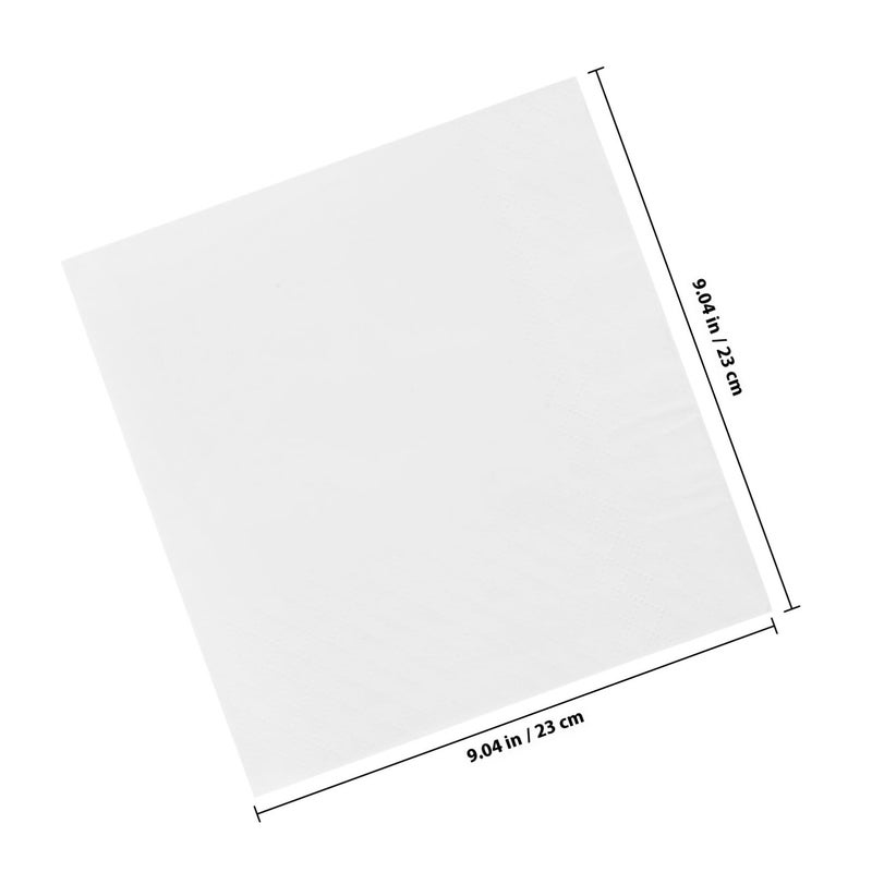 White Disposable Dinner Napkins Bulk Party Napkins for Restaurant Banquets Holiday Events - Image 3