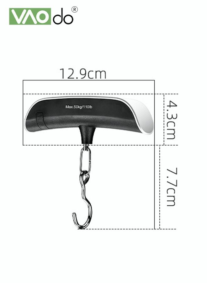 VAOdo Portable Electronic Scale Portable Small Electronic Scale Maximum Weight 50kg Cargo And Baggage Weighing Mini Household Electronic Scale - Image 5