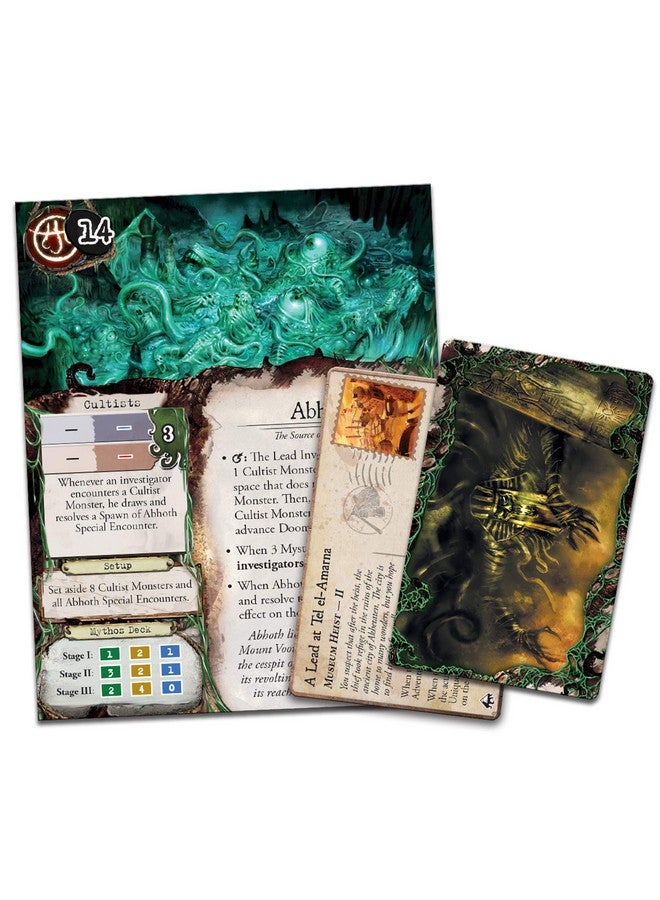 Fantasy Flight Games Eldritch Horror Under the Pyramids Board Game EXPANSION | Mystery Game | Cooperative Board Game for Adults and Family | Ages 14+ | 1-8 Players | Avg. Playtime 2-4 Hours | Made by Fantasy Flight Games - Image 2