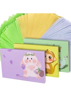 HNYYZL 300 Sheets Blotting Paper, HNYYZL Oil Absorbing Sheets for Oily Skin, Oil Control for Face, Makeup Blotting Paper, Natural Oil Absorbing Facial Blotting Sheets for Oily Skin Care (Pack of 3) 