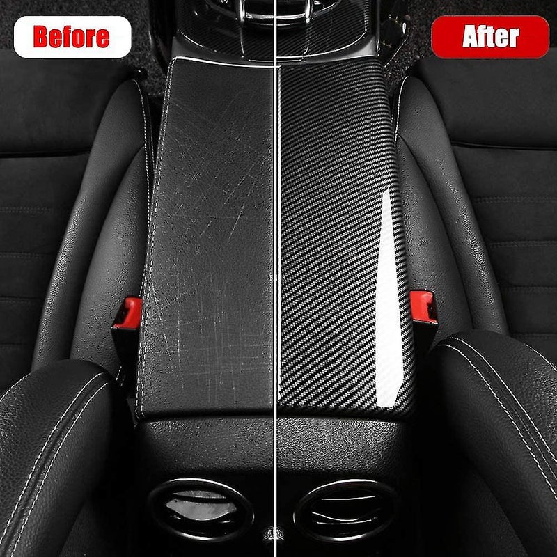 Car Carbon Fiber Armrest Box For Mercedes Benz E Class W213 2016-2019 - Image 5